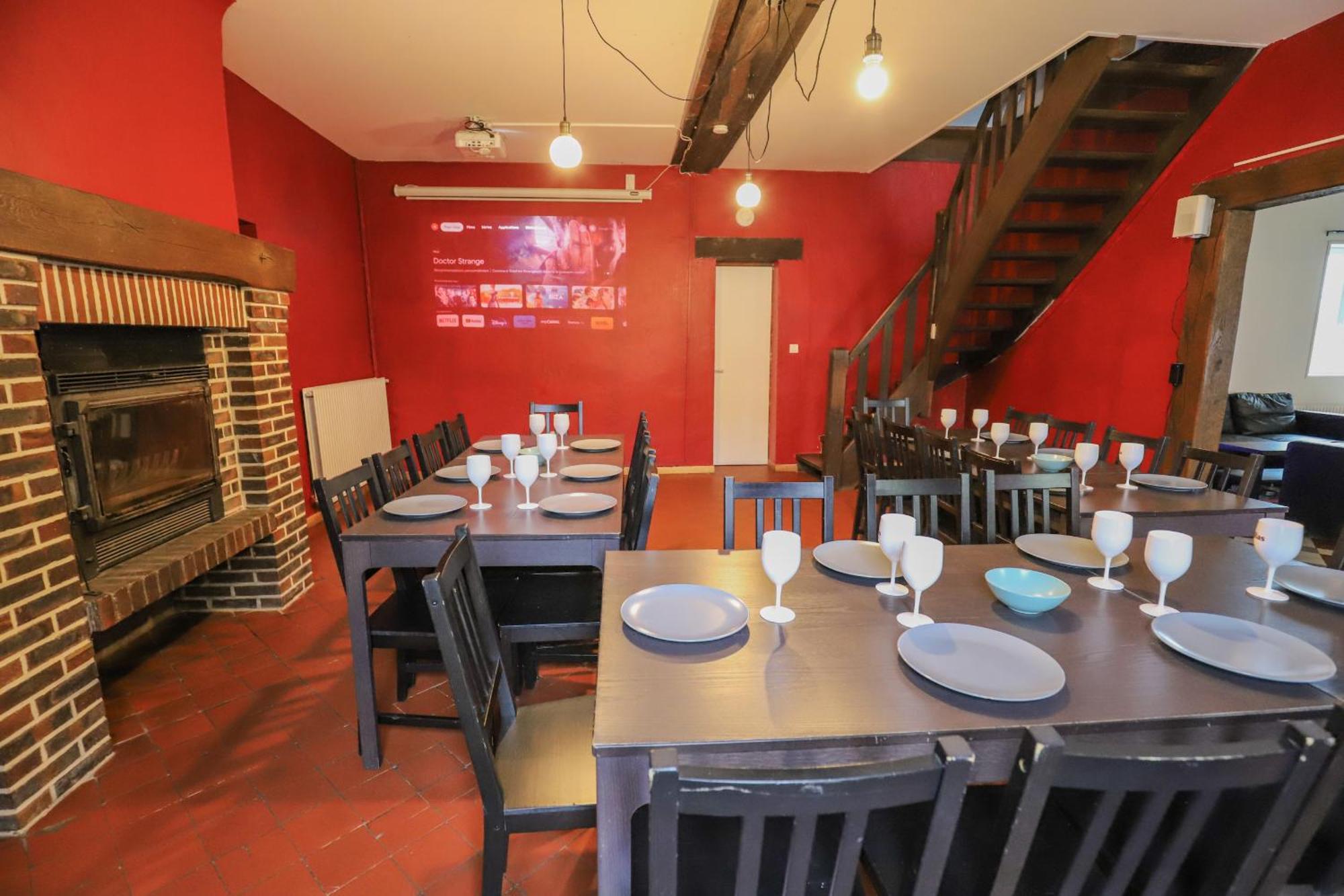 Crazy Villa Champs Corons 61 - Interior Heated Pool - 2H From Paris - 30P Les Menus Exteriör bild