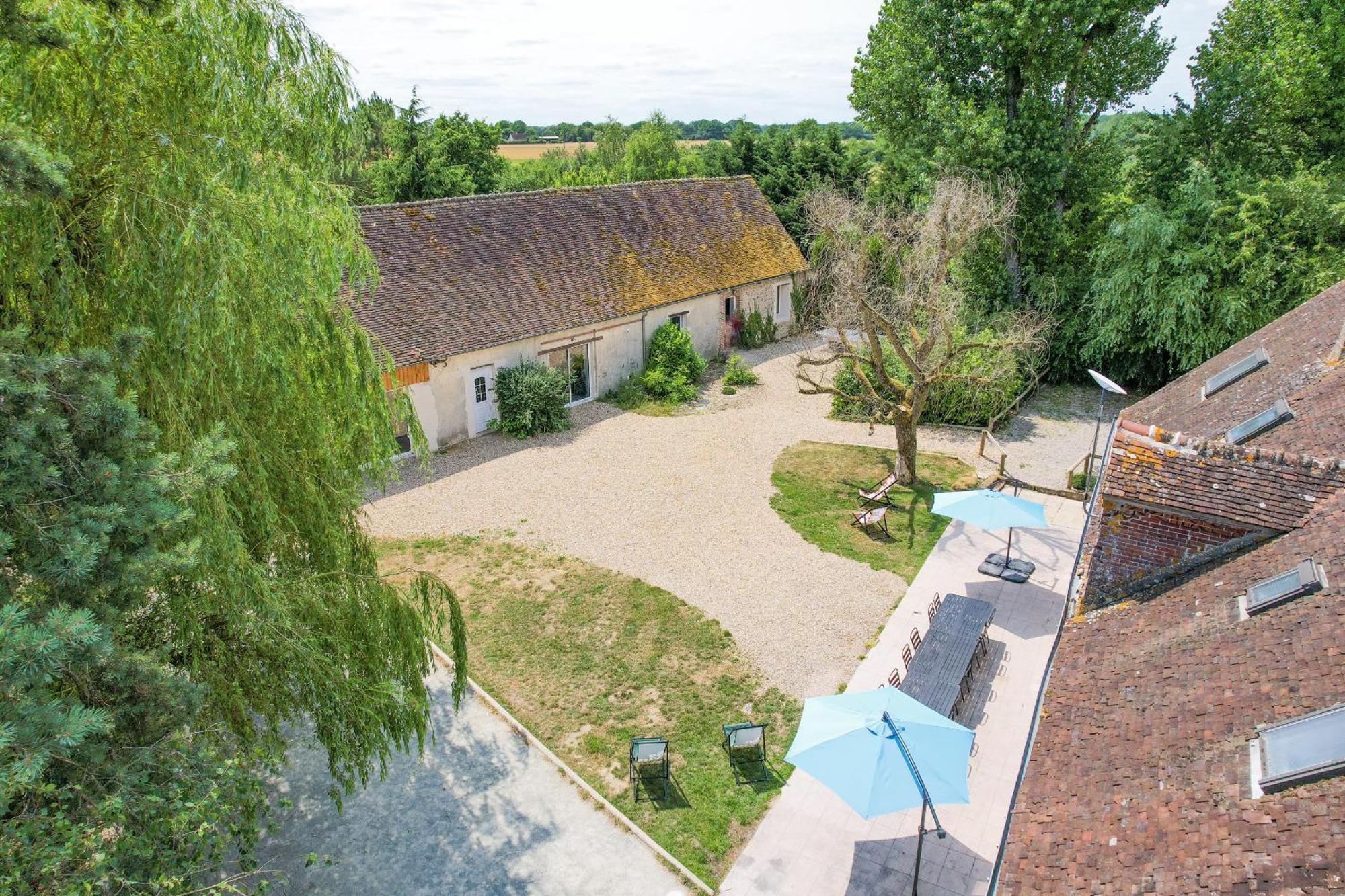 Crazy Villa Champs Corons 61 - Interior Heated Pool - 2H From Paris - 30P Les Menus Exteriör bild